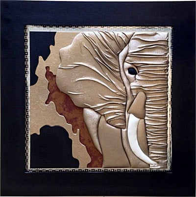 Fil Deri Tablo-100x100 cm