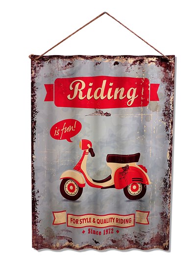 Riding Duvar Panosu-40x60 cm