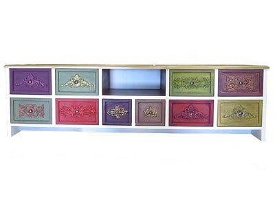 200 cm Renkli TV Ünitesi