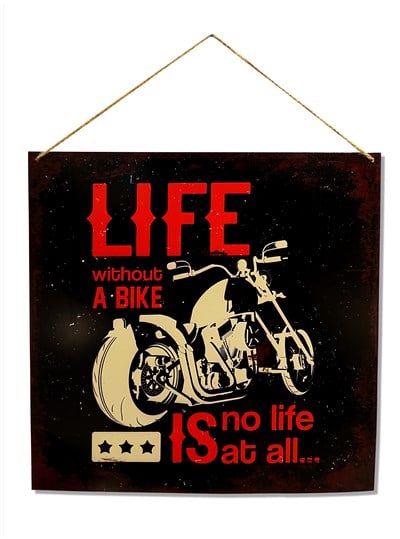 Bike Duvar Panosu-40x40 cm