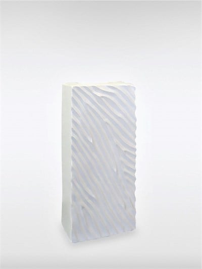 41 cm Dalgalı Seramik Vazo