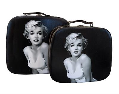 2'li Marilyn M. Çanta Seti-Siyah