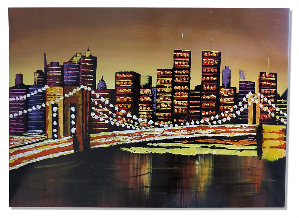 60x90 Yağlı Boya Tablo-Köprü