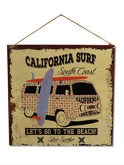 California Duvar Panosu-30x30 cm