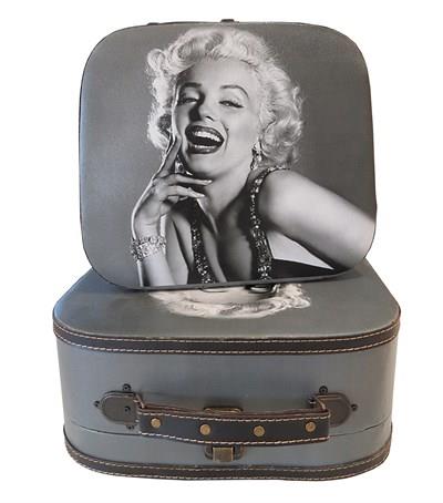 2'li Marilyn M. Çanta Seti-Gri