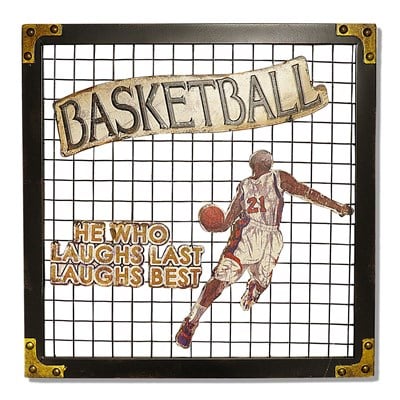 Basketbol Duvar Panosu-45x45 cm