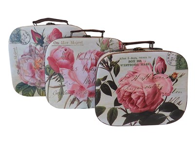 3'lü Çiçekli Çanta Seti