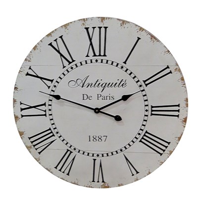 Antiquite Ahşap Saat-68 cm