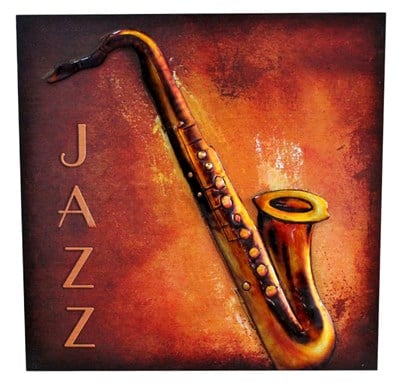 Jazz Duvar Panosu-45x45 cm