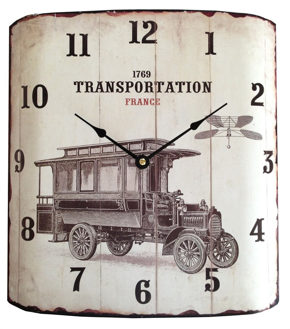 Transportation Duvar Saati