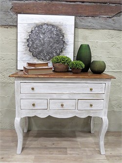 Eskitme Beyaz Konsol