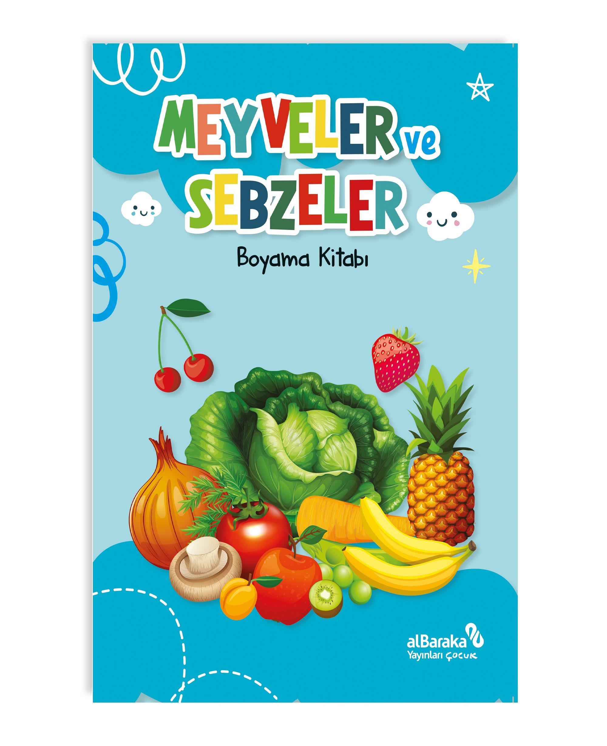 MEYVELER VE SEBZELER - BOYAMA KİTABI