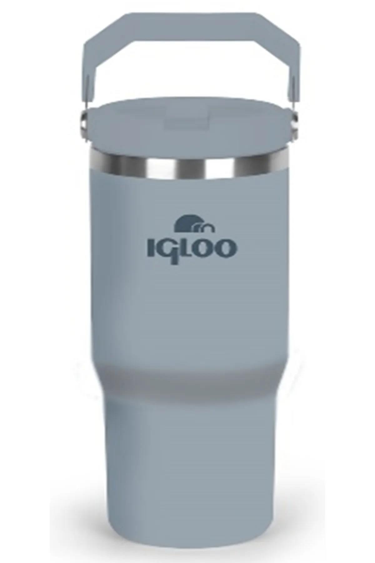 Igloo Powder Termos 900 ml Beyaz/Duman/Mavi