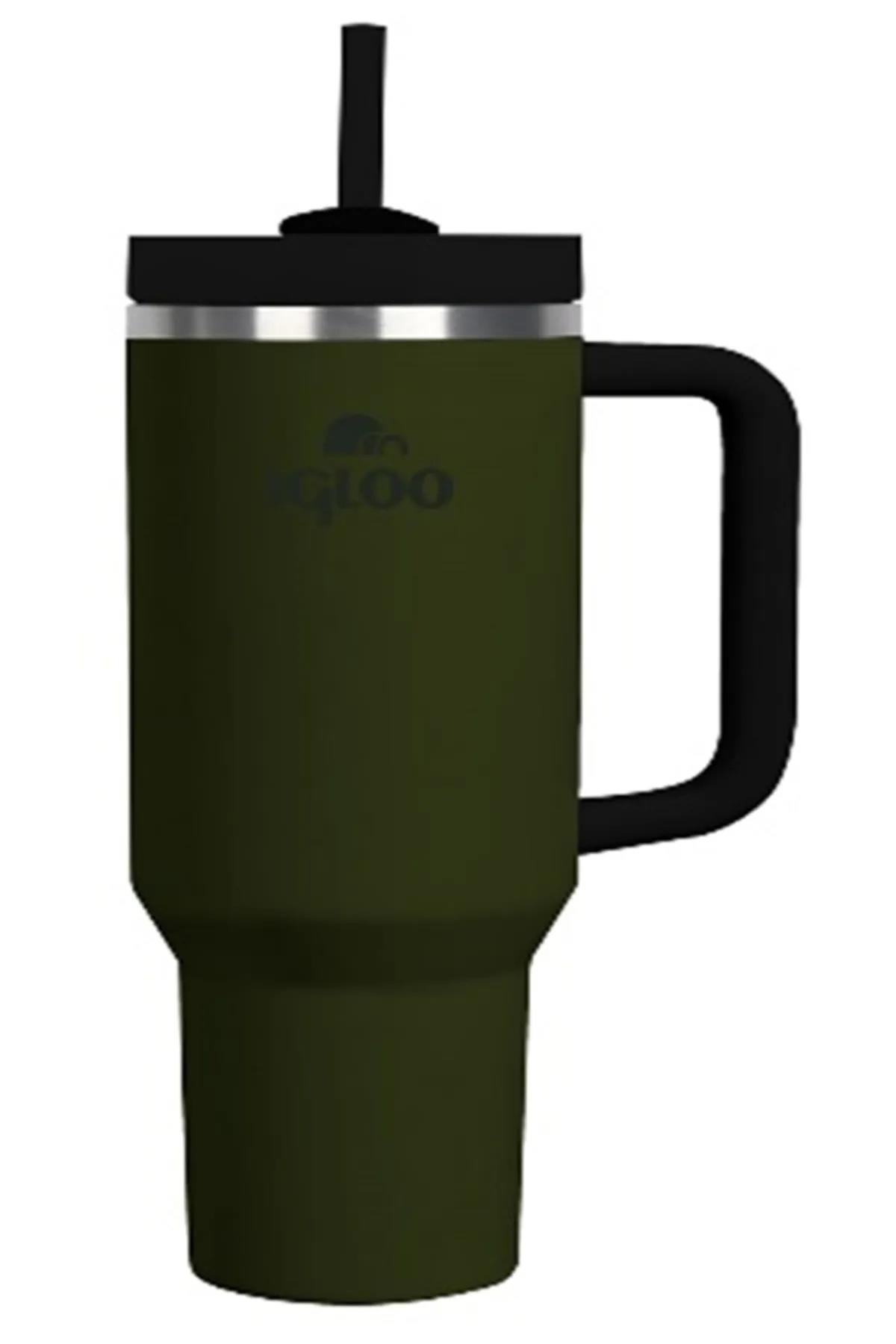 Igloo Stadler Termos Mug 1.2 litre Siyah/Haki