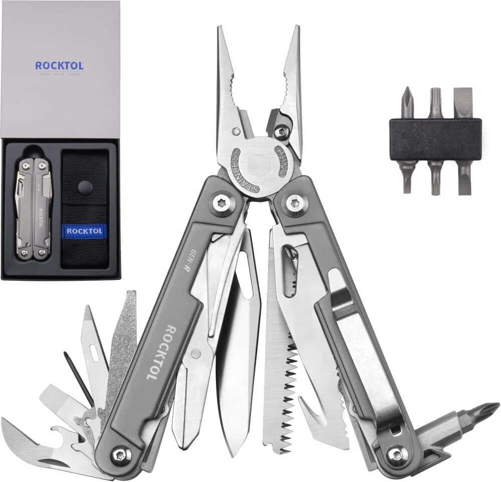 Rocktol Multı Tool 27 Fonksiyonlu Kılıflı