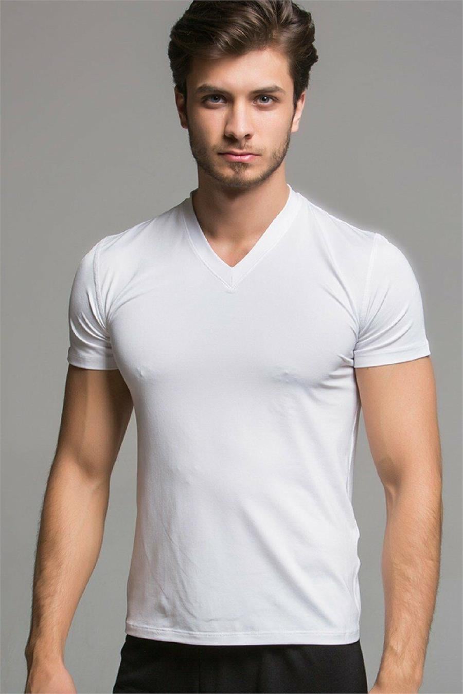 Thermoform Microfiber V Yaka Tshırt