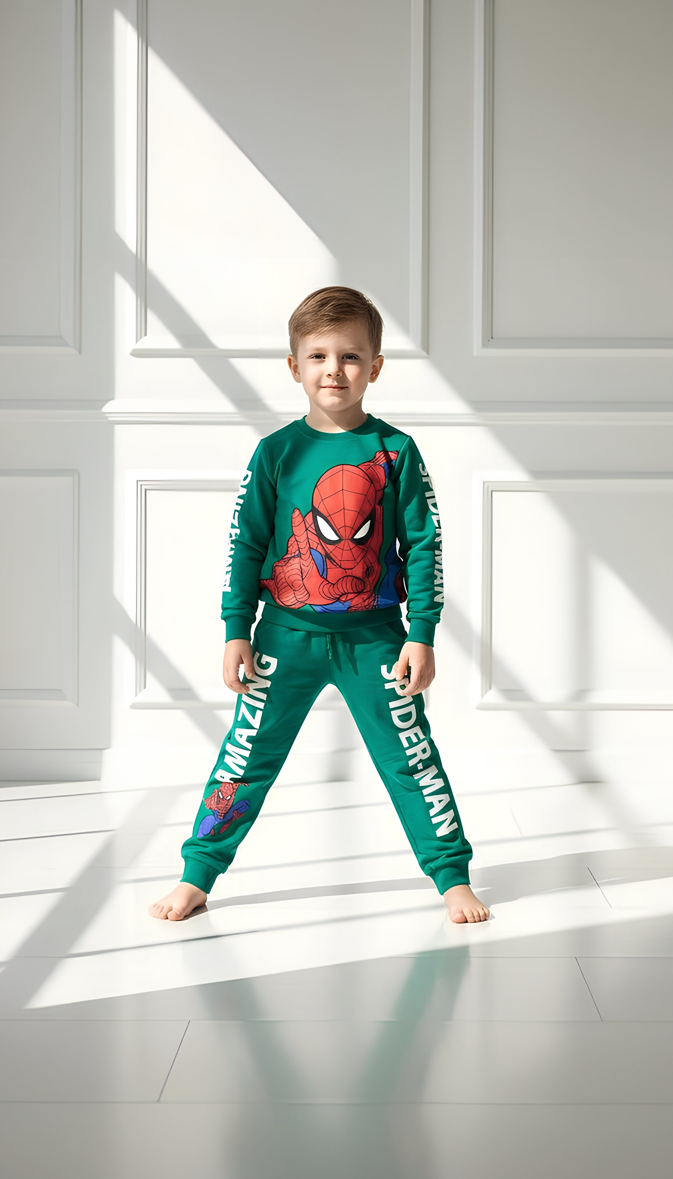 ERKEK ÇOCUK SPIDER MAN TAKIM