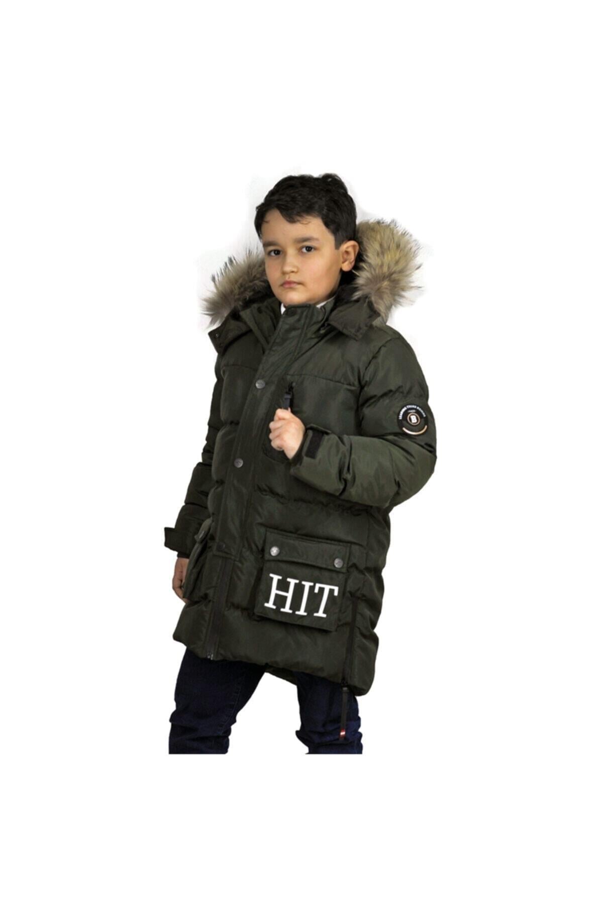 Erkek Çocuk Haki Mont 51233h
