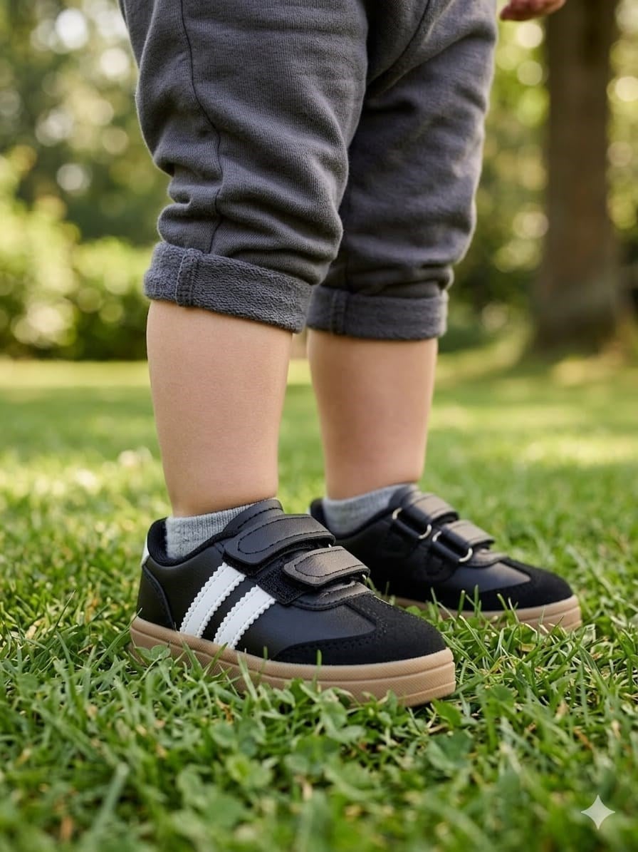 Unisex Günlük Işıklı Cırtlı  Çocuk Spor Ayakkabı BNT207
