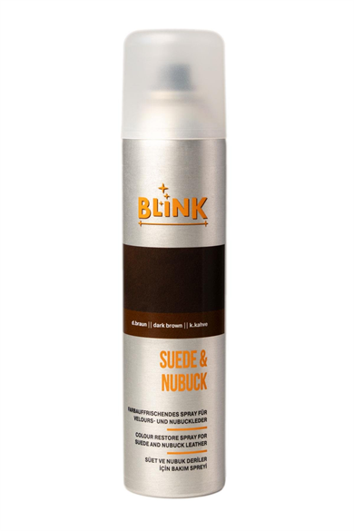 Blink Kahverengi Süet ve Nubuk 250 ML Deri Bakım Spreyi