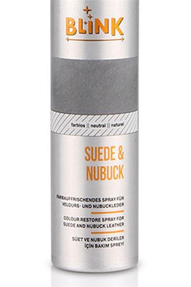 Blink Renksiz Natural Süet ve Nubuk Deri Bakım Spreyi 250 ml.
