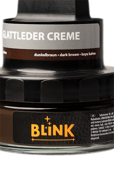 Blink Shoe Cream Koyu Kahverengi 50 ML Deri Boyası