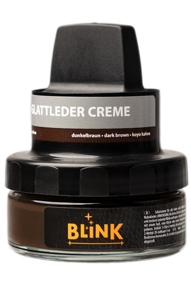 Blink Shoe Cream Koyu Kahverengi 50 ML Deri Boyası