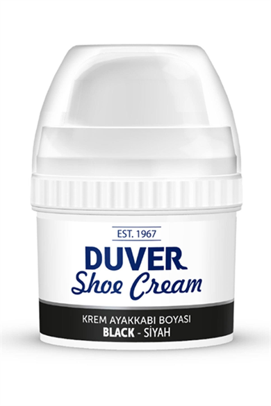 Duver Parlaklık Sağlayan Siyah Ayakkabı Boyası ve Boyama Seti