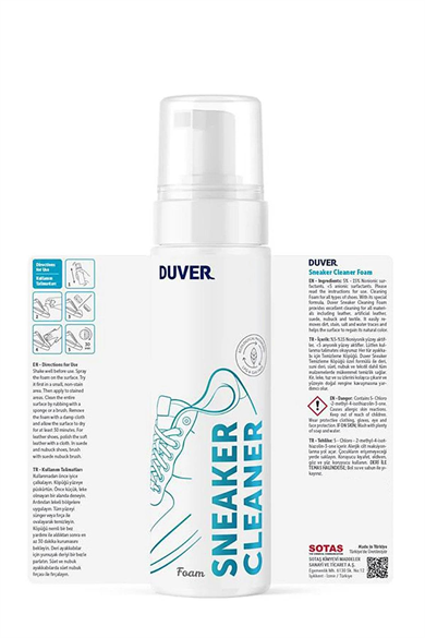 Duver Sneaker 40 ml Temizleme Köpüğü