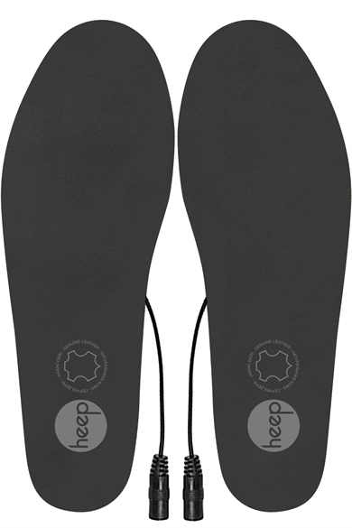 Elektrikli Taşınabilir Kablolu 35-45 Numara Deri Gri Isıtıcılı Ayakkabı Tabanlığı