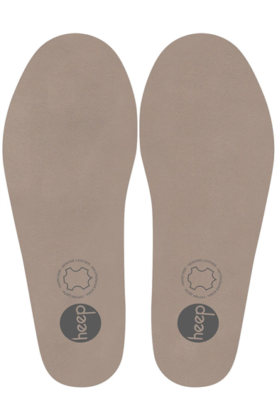 Heep Hakiki Deri Ve Anatomik Bej 25-35 Numara Çocuk Ayakkabı İç Tabanlığı