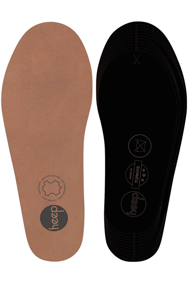 Heep Hakiki Deri Ve Anatomik Taba 25-35 Numara Çocuk Ayakkabı İç Tabanlığı