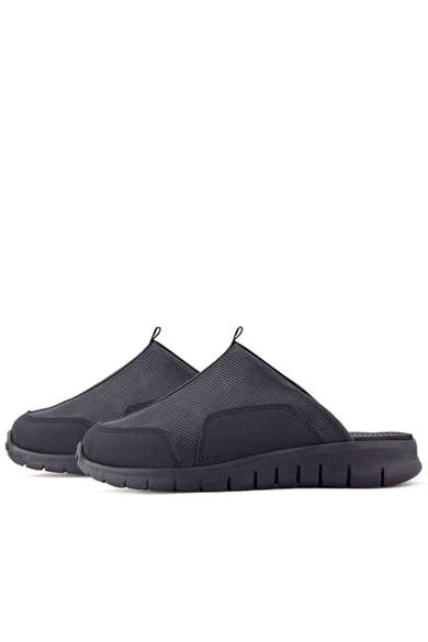 Heep Medikal Hakiki Deri Siyah Comfort Spor Terlik