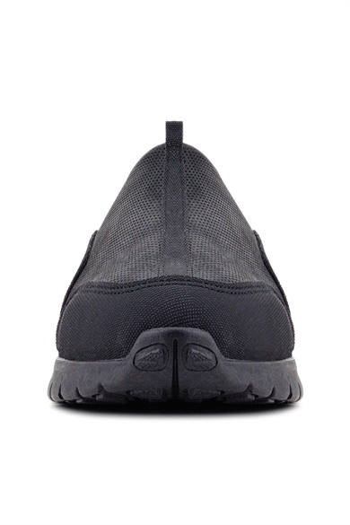 Heep Medikal Hakiki Deri Siyah Comfort Spor Terlik