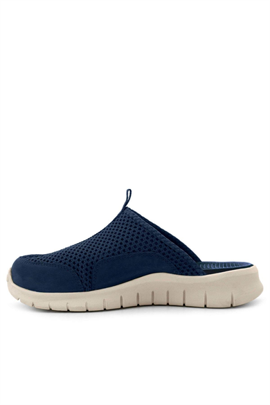 Heep Medikal Lacivert Krem Tabanlı Comfort Spor Terlik