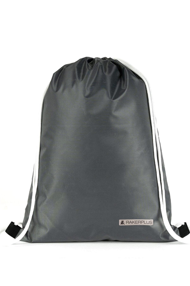 Rakerplus Antrasit 32x45 cm Su Geçirmez Büzgülü Krampon ve Spor Çantası