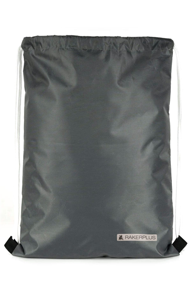 Rakerplus Antrasit 32x45 cm Su Geçirmez Büzgülü Krampon ve Spor Çantası