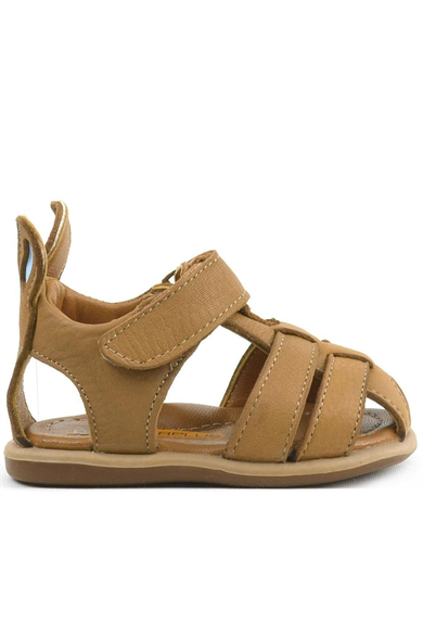 Rakerplus Bunny Hakiki Deri Taba Cırtlı Bebek Sandalet