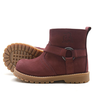 Rakerplus Chiron Hakiki Deri Fermuarlı Kürklü Unisex Bebek Bot