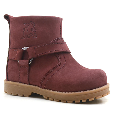 Rakerplus Chiron Hakiki Deri Fermuarlı Kürklü Unisex Bebek Bot