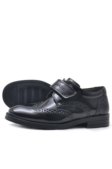 Rakerplus Cırtlı Oxford Erkek Çocuk Rugan Ayakkabı