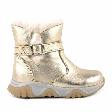 Rakerplus Deriden Parlak Altın Rengi Bebek ve Çocuk Bot