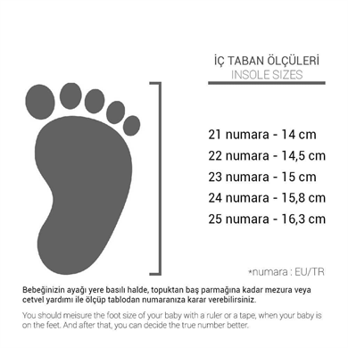Rakerplus Feniks Cırtlı Günlük Spor Erkek Bebek Ayakkabı