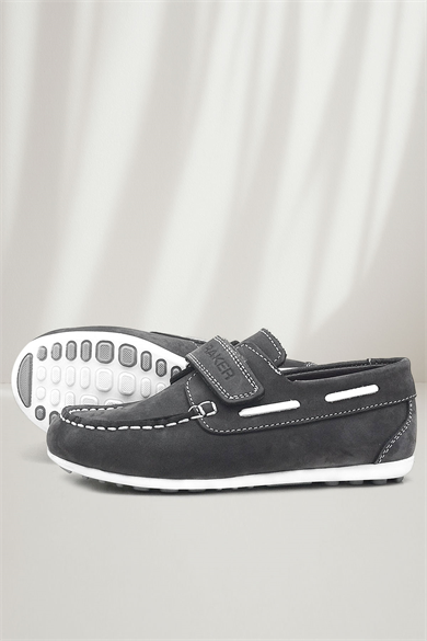 Rakerplus Feniks Hakiki Deri Gri Günlük Erkek Çocuk Ayakkabı