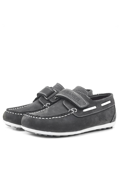 Rakerplus Feniks Hakiki Deri Gri Günlük Erkek Çocuk Ayakkabı