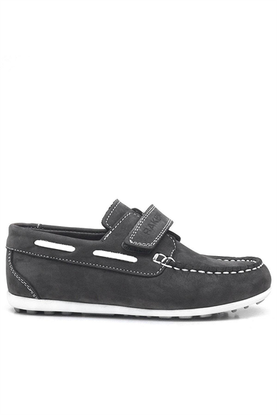 Rakerplus Feniks Hakiki Deri Gri Günlük Erkek Çocuk Ayakkabı