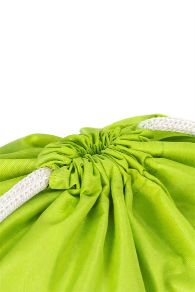 Rakerplus Fıstık Yeşili 32x45 cm Su Geçirmez Büzgülü Spor Ayakkabı Çantası