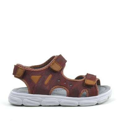 Rakerplus Flint Hakiki Deri Bordo Çocuk Sandalet