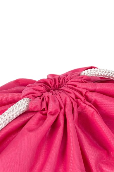 Rakerplus Fuşya 32x45 cm Su Geçirmez Büzgülü Spor Ayakkabı Çantası