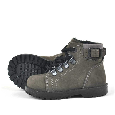 Rakerplus Griffon Hakiki Deri Fermuarlı Kışlık Unisex Çocuk Bot